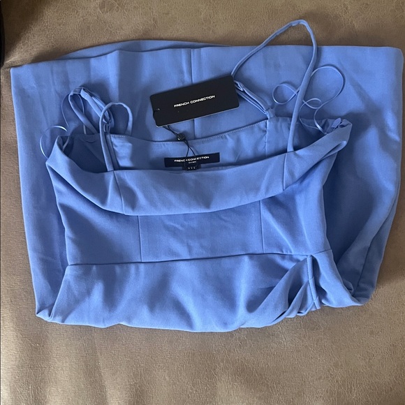 French Connection Strapless Blue Dress - Picture 4 of 4